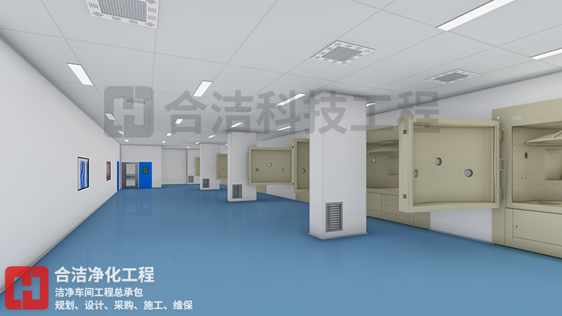 電子封裝潔凈廠房的圖片